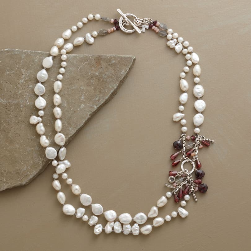 PEARL MELANGE NECKLACE view 1