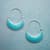 TURQUOISE MOON EARRINGS view 1