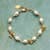 Pitter Patter Pearl Bracelet View 1
