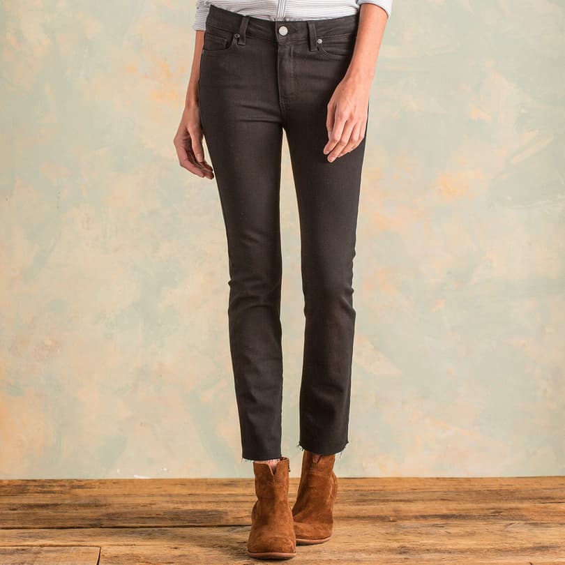 JACQUELINE SHADOW JEANS view 1 BLK SHADOW