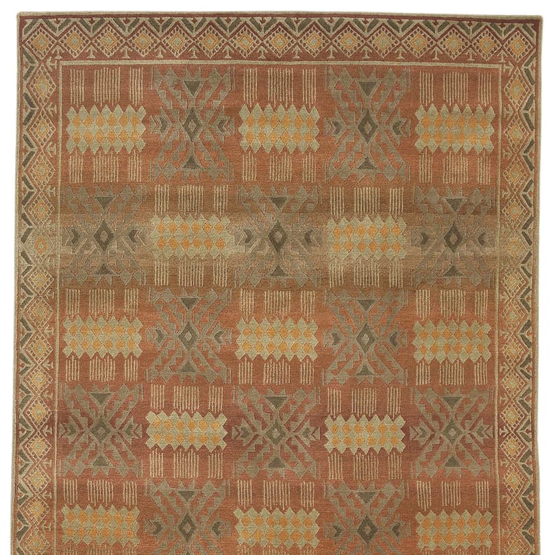 CUZCO KNOTTED RUG view 1