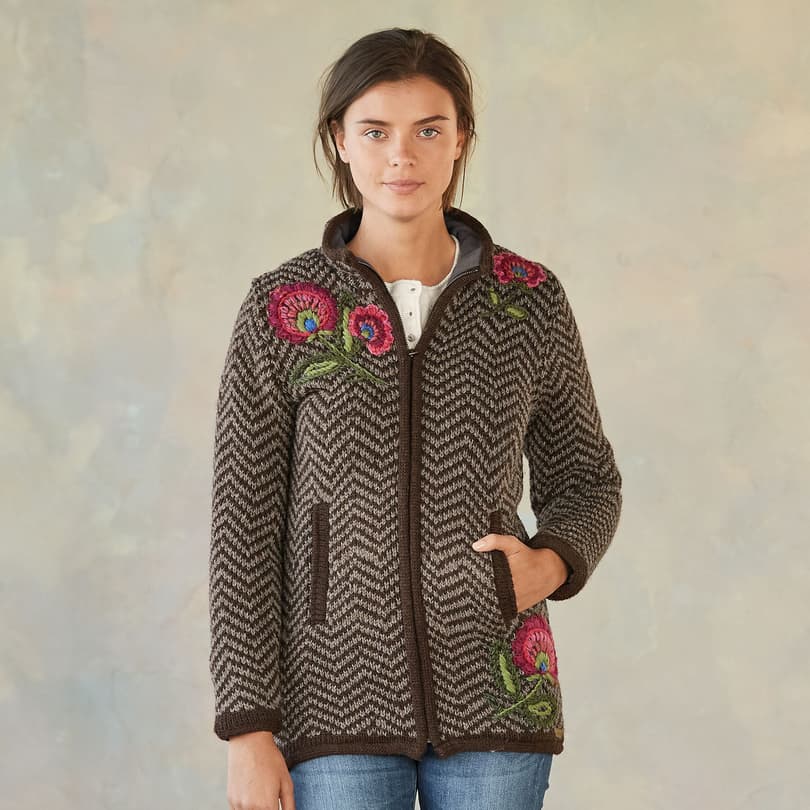 ROSE POETRY SWEATER view 1