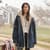 FRACTAL REVERSIBLE SUEDE COAT View 9VINT-DENIM