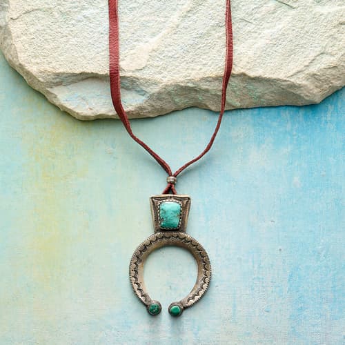 Saddle River Turquoise Necklace View 1