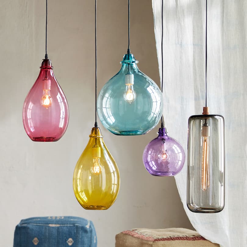 Demijohn on sale light pendant