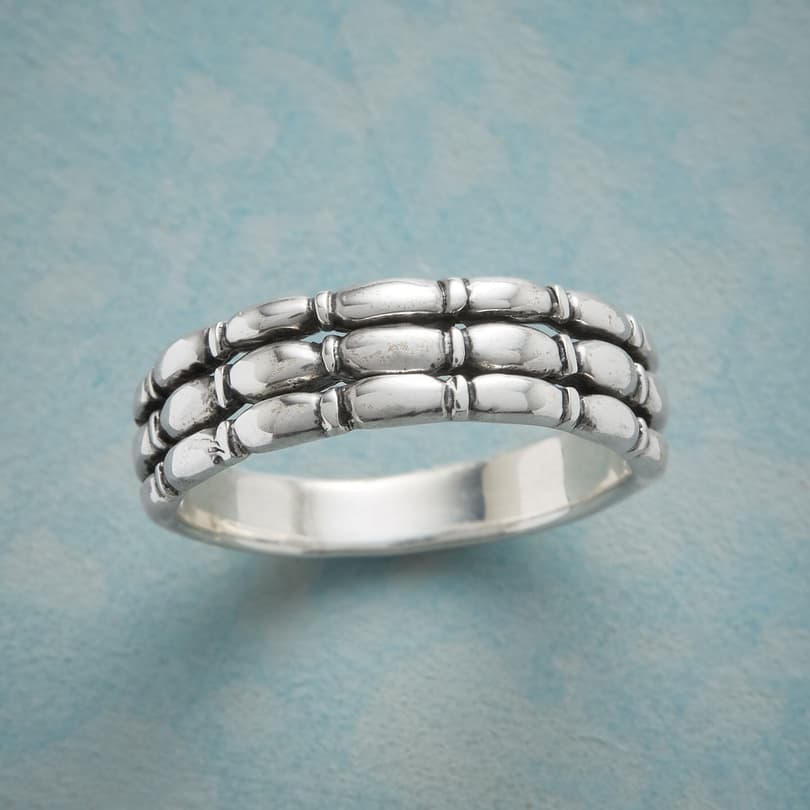 STACKING STERLING RING view 1