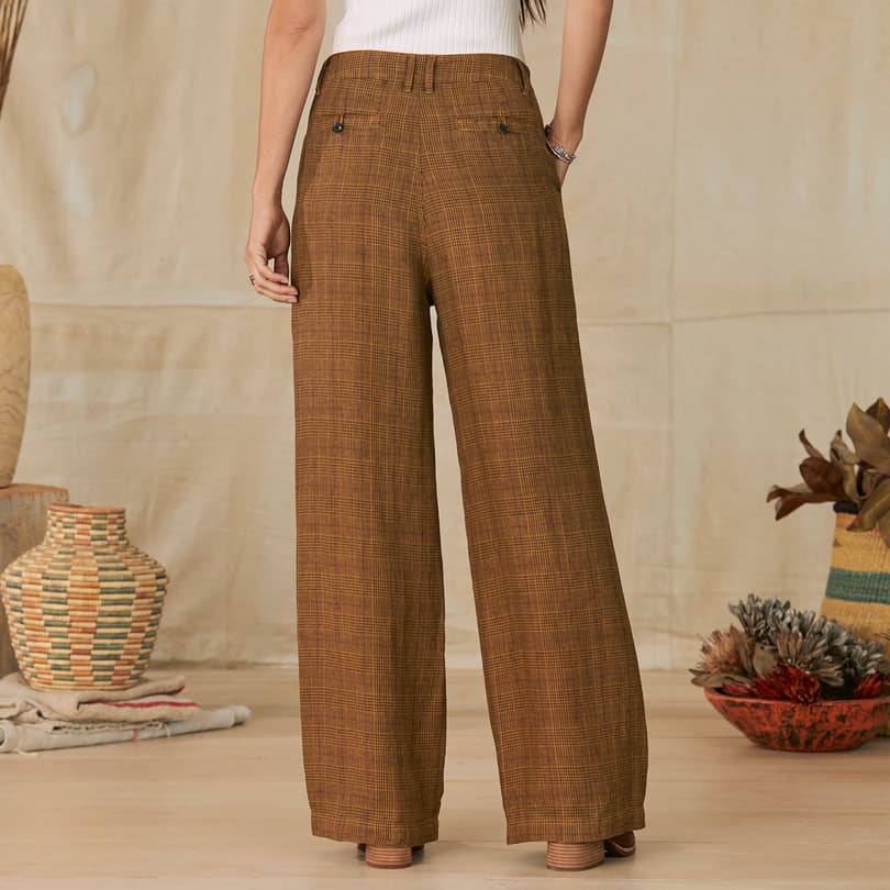 Women's Westport Vegan leather Pant In Timber