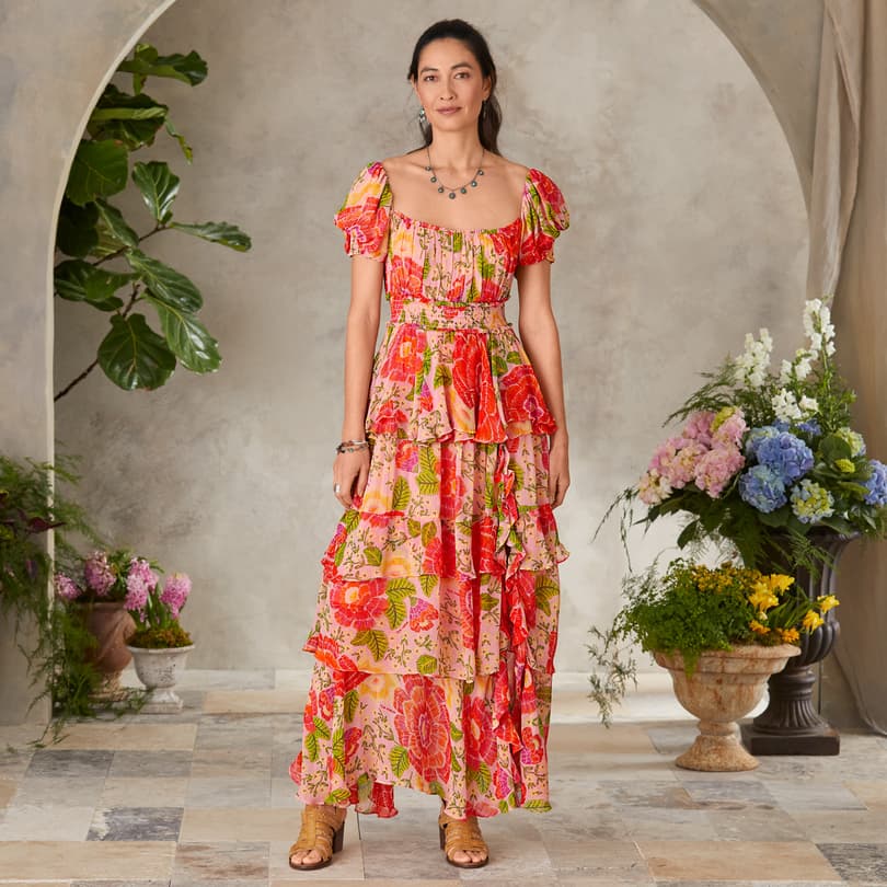 Blooming Floral Maxi Dress