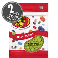 Juicy Pear Jelly Beans - 16 oz Re-Sealable Bag - 2 Pack