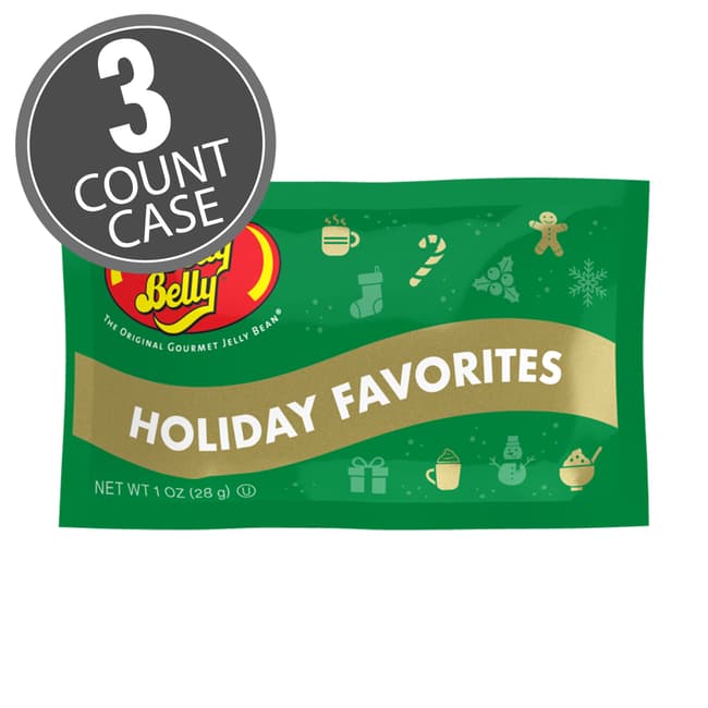 Jelly Belly Holiday Favorites - 1 oz. Bags - 3-Count Pack