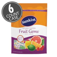 Sunkist® Fruit Gems® - 10.5 oz Pouch Bag 6-Count Case