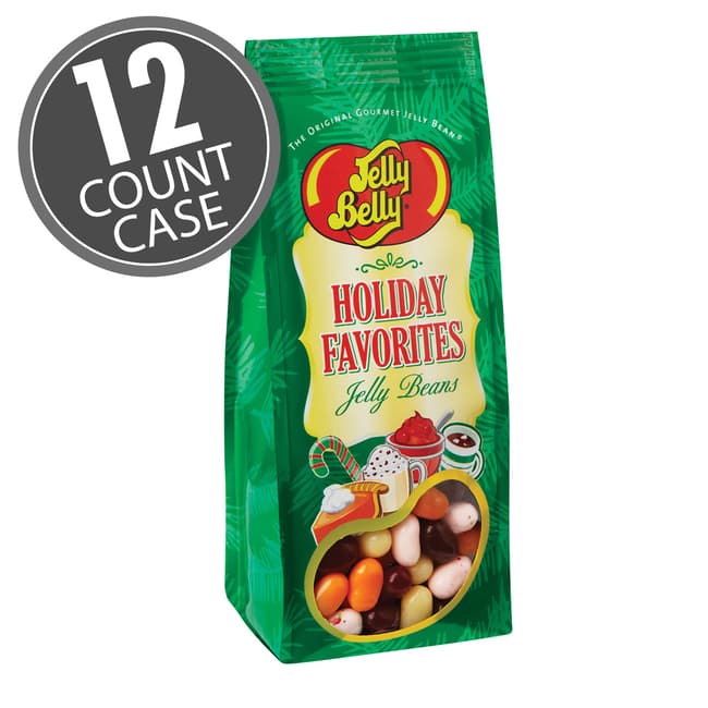 Holiday Favorites Jelly Bean 7.5 oz Gift Bag - 12 Count Case