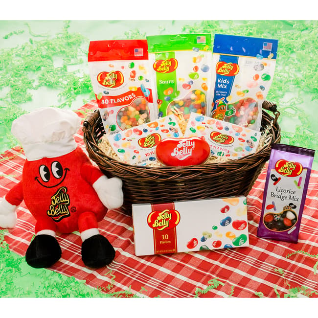 Exquisite Jelly Belly Treats Gift Basket