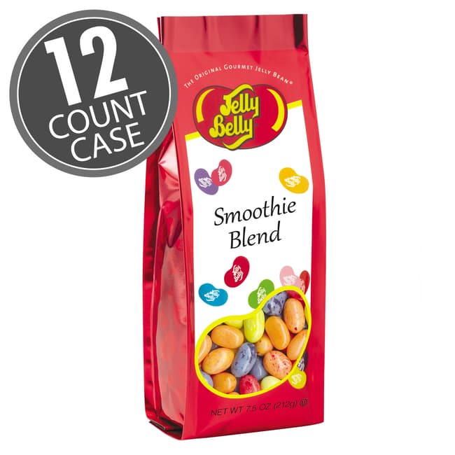 Smoothie Blend Jelly Beans - 7.5 oz Gift Bags - 12-Count Case