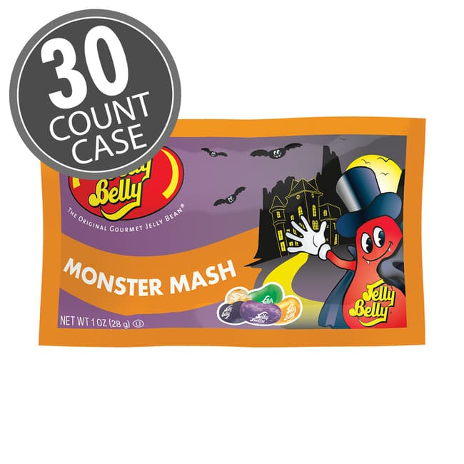 Monster Mash Halloween Jelly Bean Mix - 1 oz Bag - 30-Count Case