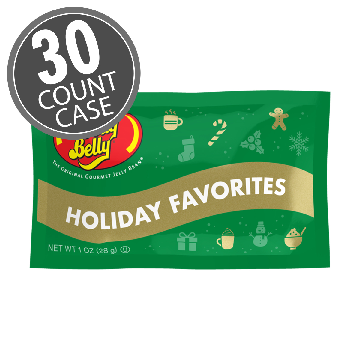 Holiday Favorites Jelly Bean 1 oz Bag - 30-Count Case