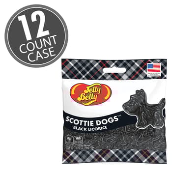 Scottie Dogs Black Licorice 2 75 Oz Grab Go Bag 12 Count Case