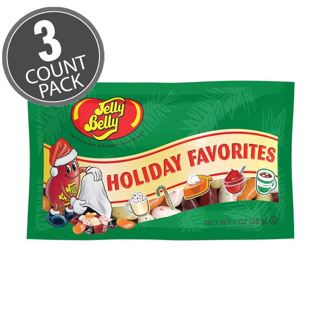 Jelly Belly Holiday Favorites - 1 oz. bags - 3-Count Pack