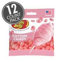 Cotton Candy Jelly Beans 3.5 oz Grab & Go® Bag - 12 Count Case