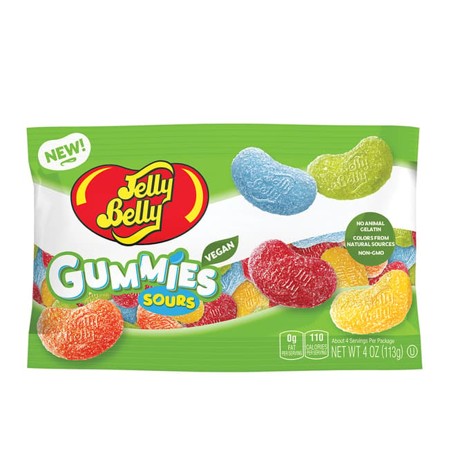 Jelly Belly Assorted Sour Gummies 4 oz Bag