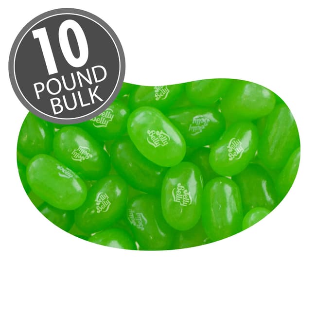 Sunkist® Lime Jelly Beans - 10 lbs bulk