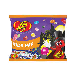 Halloween 8.1 oz Fun Pack with Kids Mix Jelly Beans .35 oz Bags
