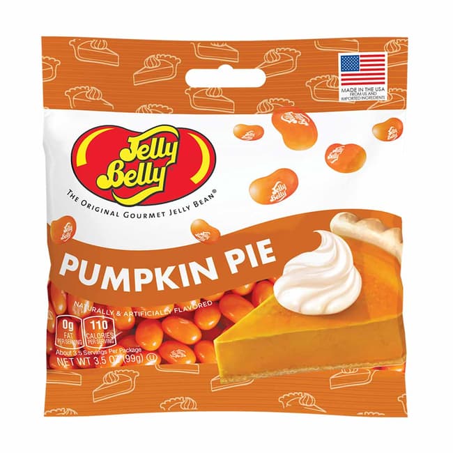 Pumpkin Pie Jelly Beans 3.5 oz Grab & Go® Bag