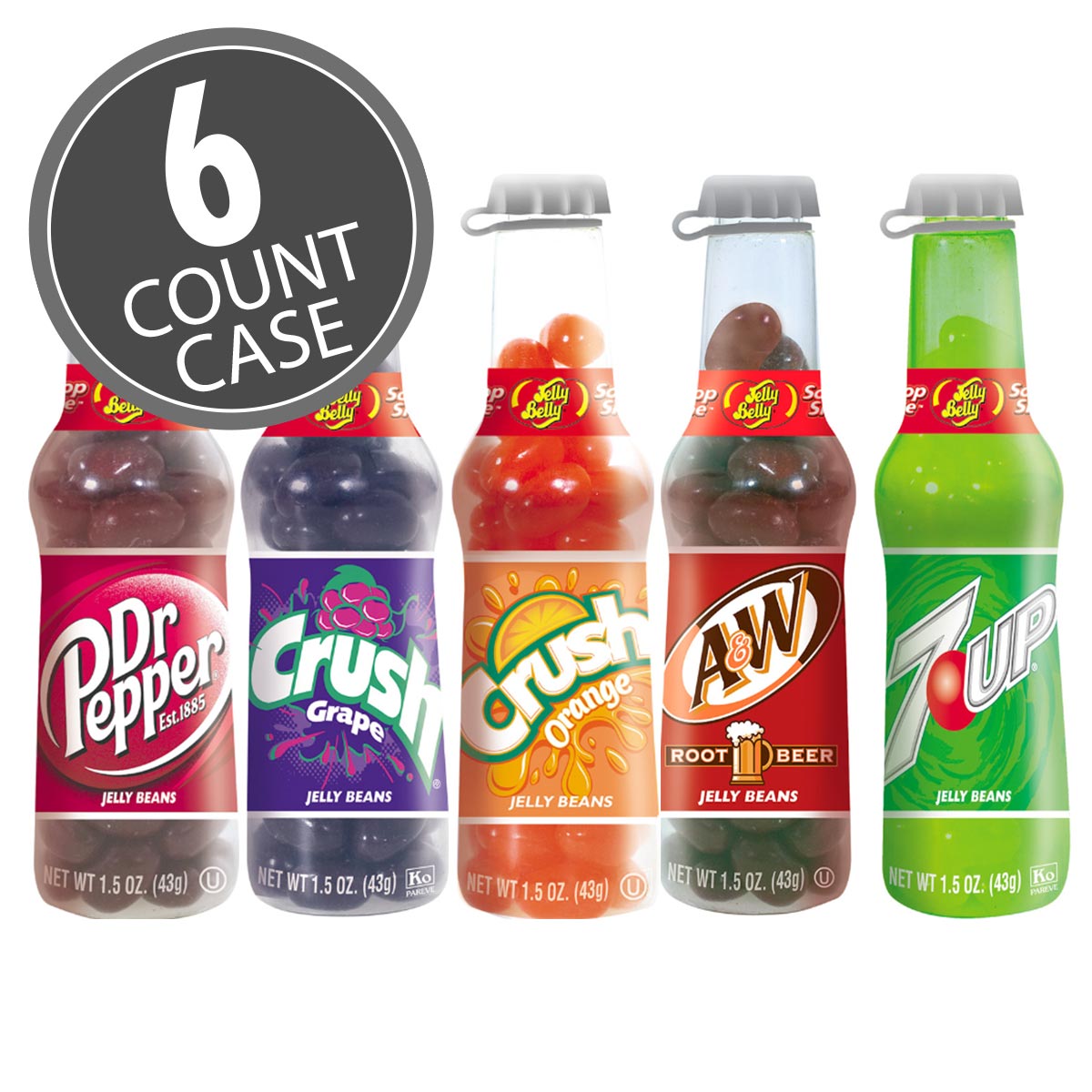 Mechanisch Opgewonden zijn Creatie Soda Pop Shoppe® Jelly Beans - 1.5 oz. bottles - 6 Count Pack