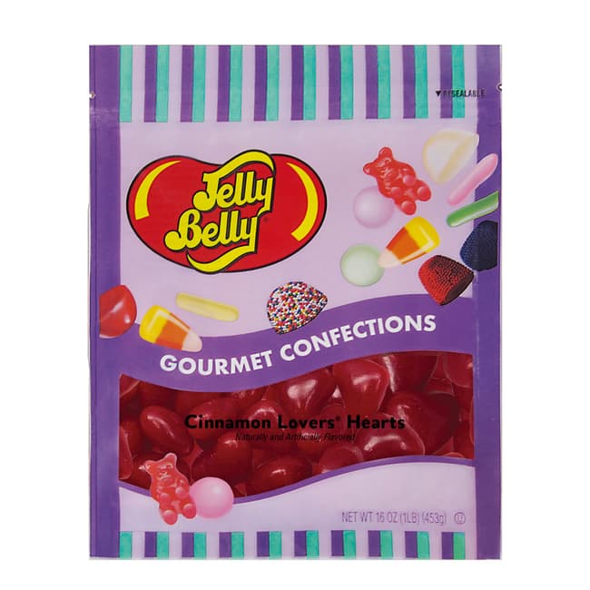 Brach's Cinnamon Jelly Hearts Valentine Candy 16 Oz. Bag, Non Chocolate  Candy