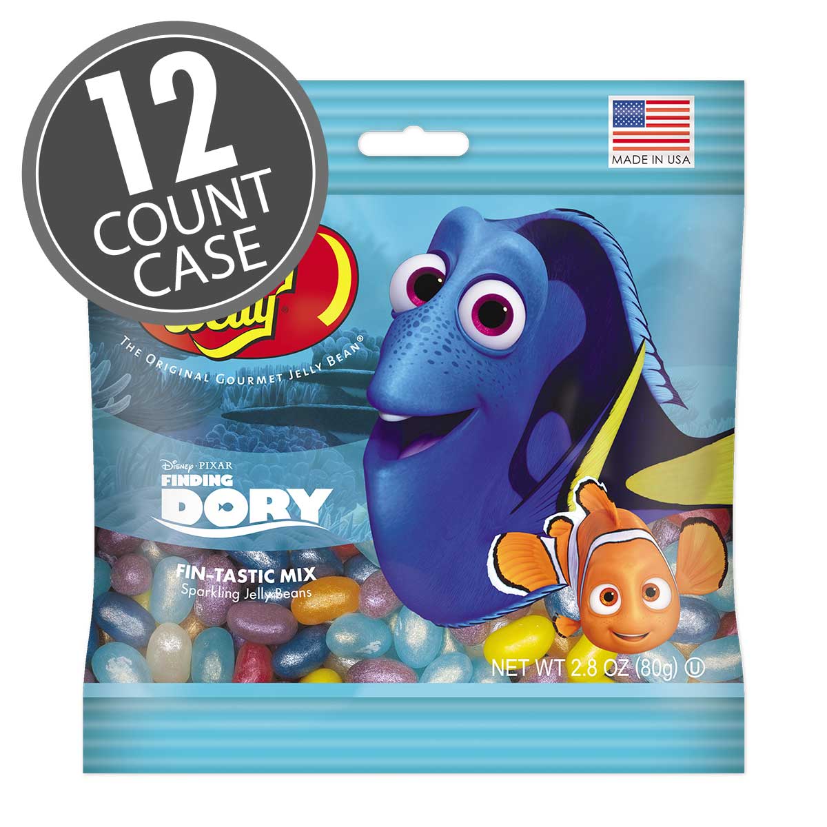 Disney©/PIXAR Finding Dory Jelly Beans 2.8 oz Gift Bag 12-Count Case