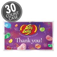 Thank You Assorted Flavors Jelly Beans – 1 oz. Bag - 30-Count Case