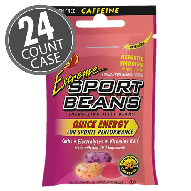 Extreme Sport Beans® Jelly Beans with CAFFEINE Assorted Smoothie