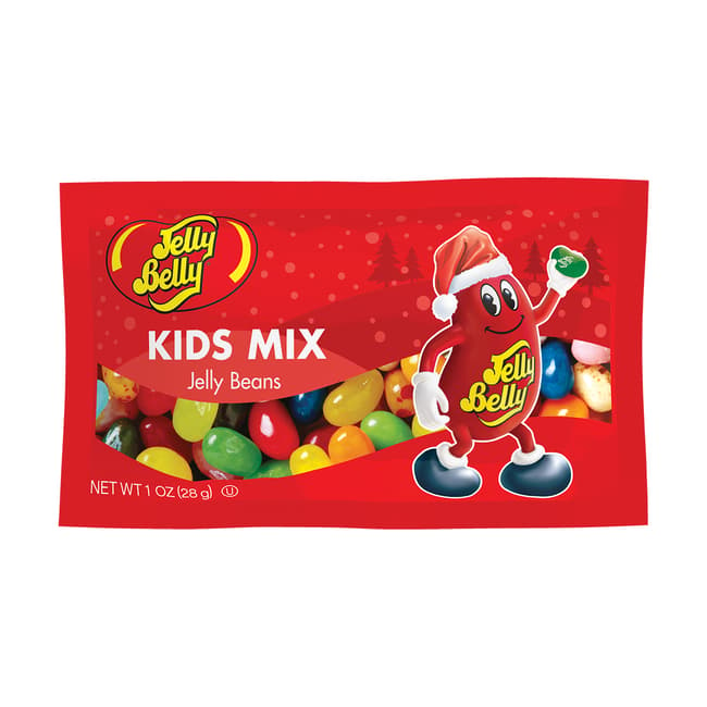 Christmas Kids Mix Jelly Bean 1 oz Bag - 3-Count Pack