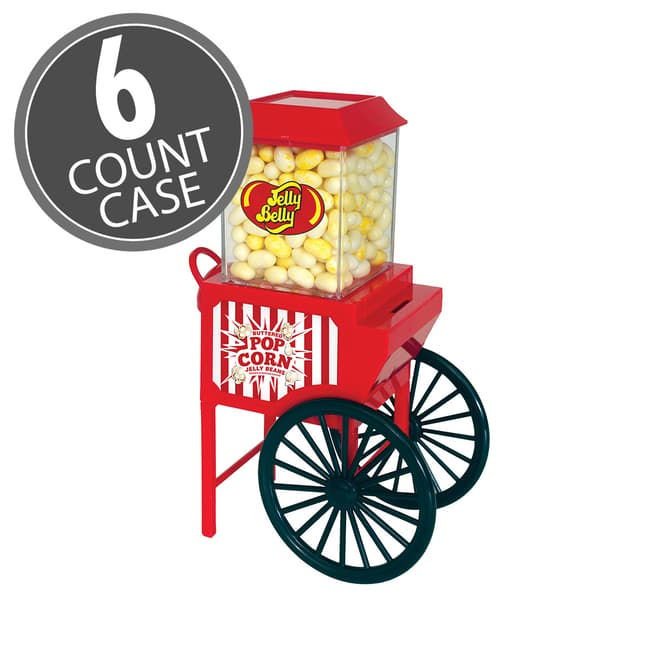 Buttered Popcorn Cart Bean Machine & Bank - 6-Count Case