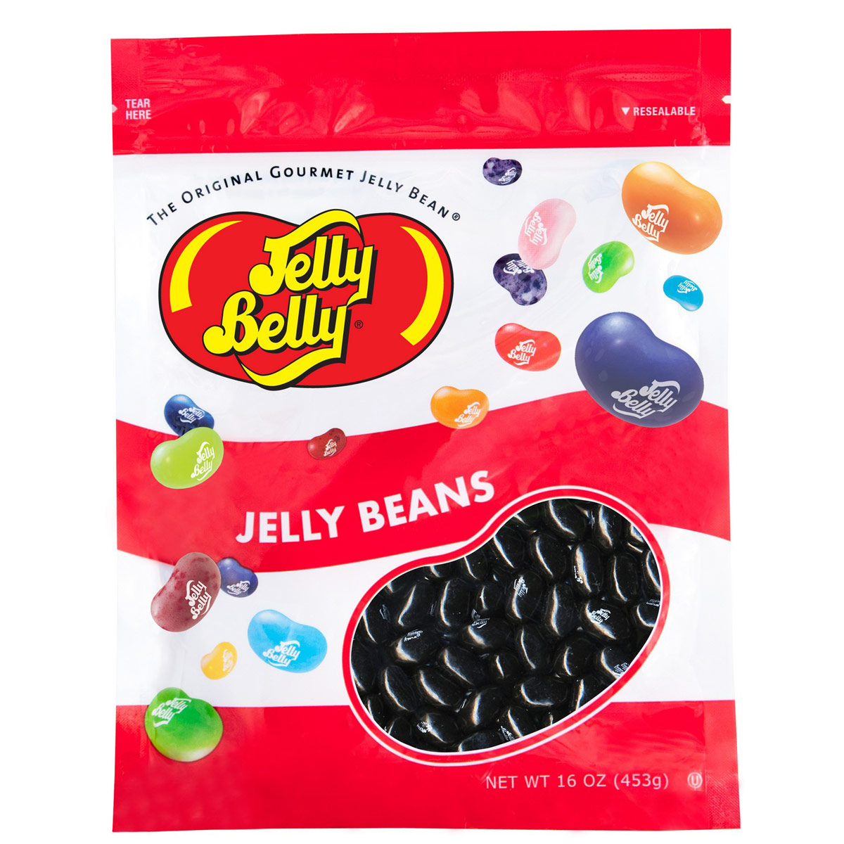 Licorice Jelly Beans 16 Oz Re Sealable Bag