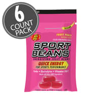 Sport Beans® Jelly Beans Fruit Punch 6-Count Pack