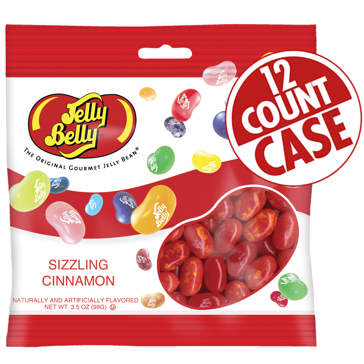 Sizzling Cinnamon Jelly Beans 2.6 Lb Case Chatspan
