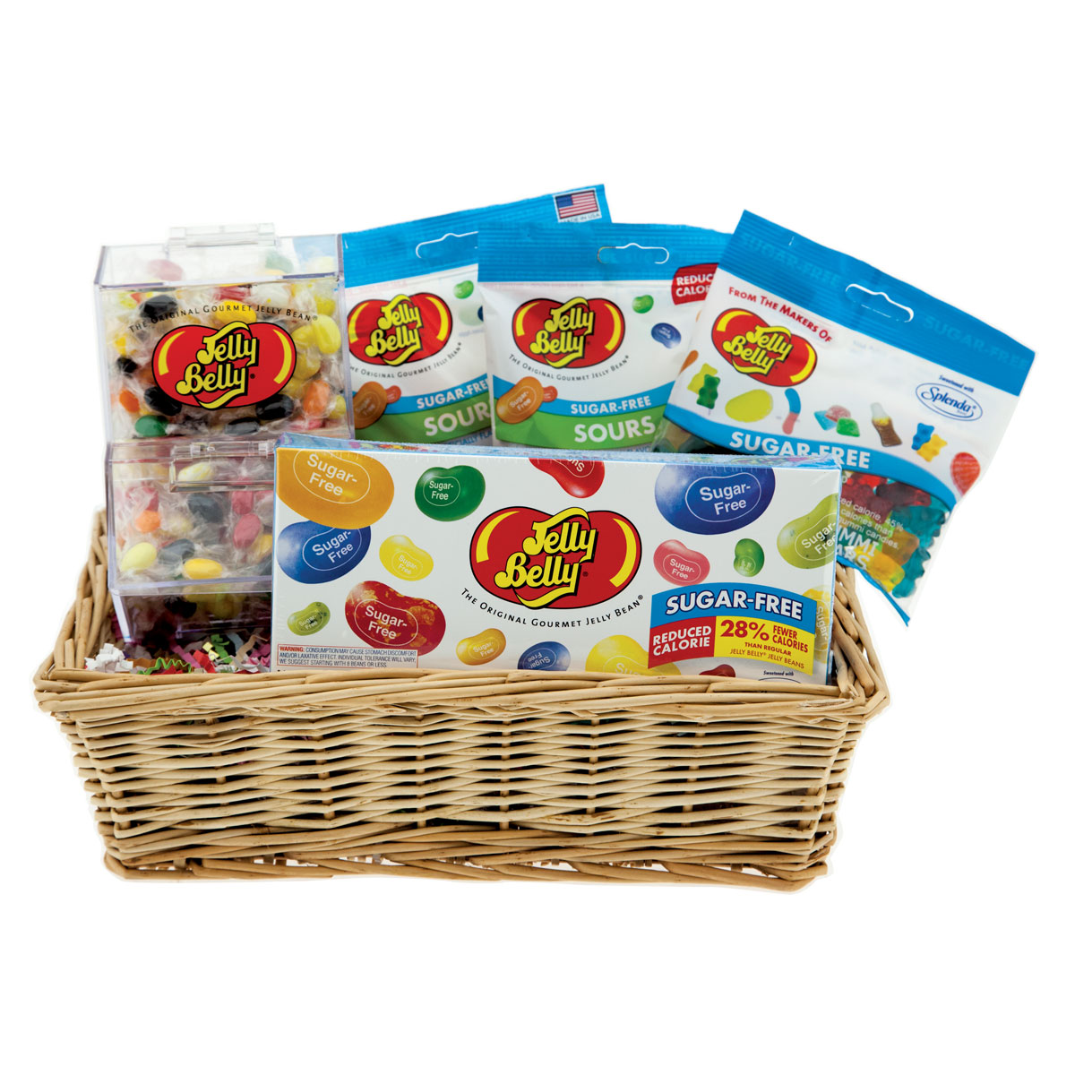 Sugarfree Assortment Gift Basket Zoombridge