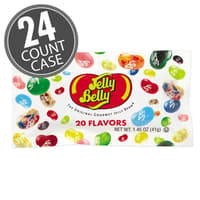 20 Assorted Jelly Bean Flavors - 1.45 oz Bags - 24 Count Case