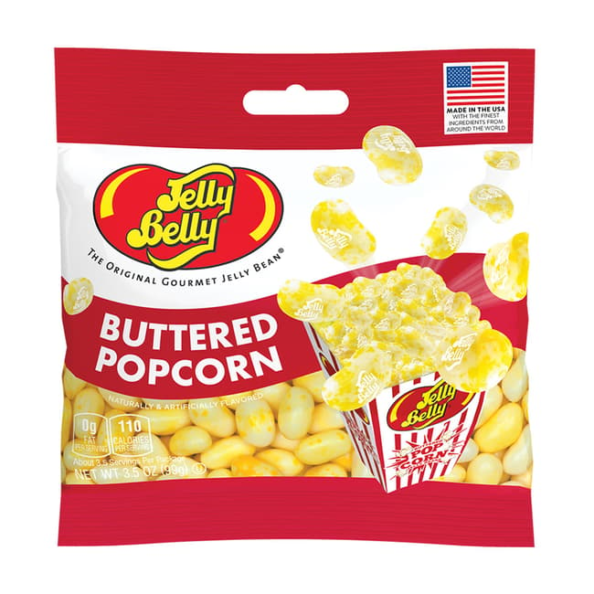 Buttered Popcorn Jelly Beans 3.5 oz Grab & Go® Bag