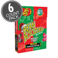 BeanBoozled Naughty or Nice Jelly Beans 1.6 oz Flip Top Box (6th Edition), 6-Count Pack