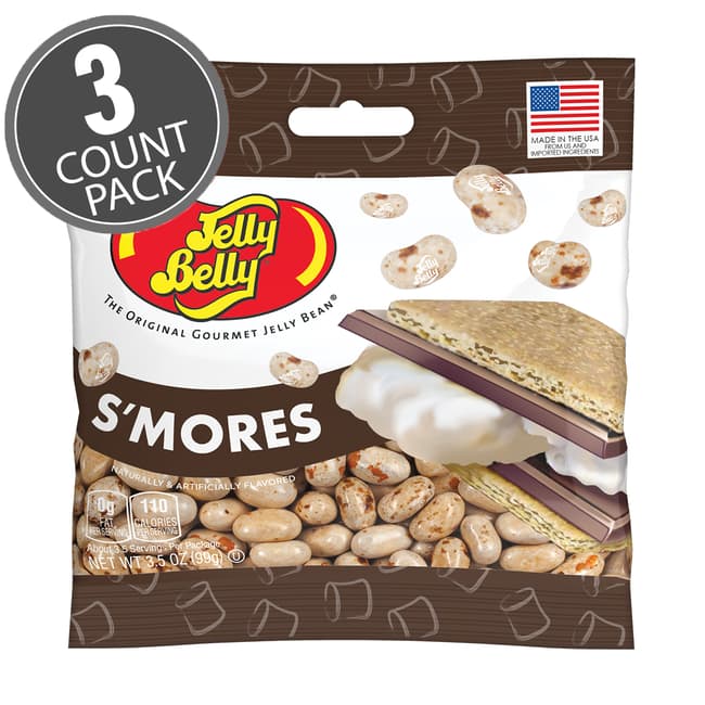 S'mores Jelly Beans 3.5 oz Grab & Go® Bag - 3 Count Pack