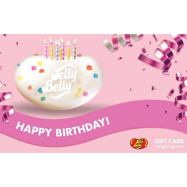 Jelly Belly Online eGift Card - Happy Birthday