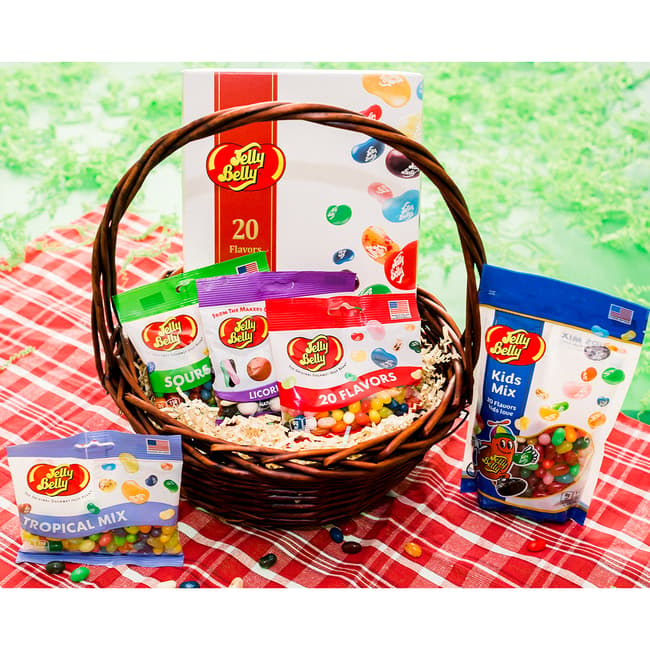 Divine Jelly Belly Treats Gift Basket