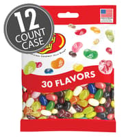 30 Assorted Jelly Bean Flavors - 7 oz Bags - 12-Count Case