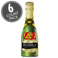Champagne Jelly Beans - 1.5 oz Bottle - 6 Count Pack
