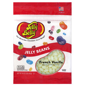 French Vanilla Jelly Beans - 16 oz Re-Sealable Bag