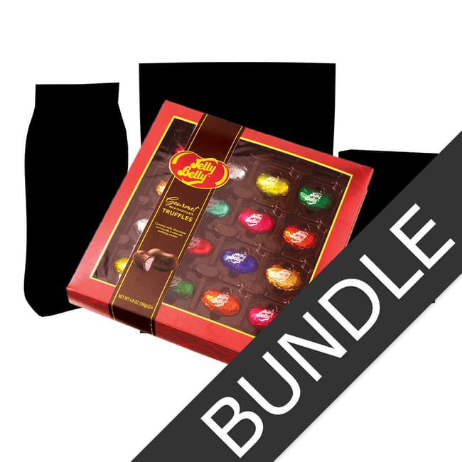Gourmet Chocolates & Rosé Jelly Beans - Sweet & Spicy Bundle (5 Items)