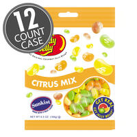 Sunkist® Citrus Mix Jelly Beans - 6.5 oz Bags - 12-Count Case