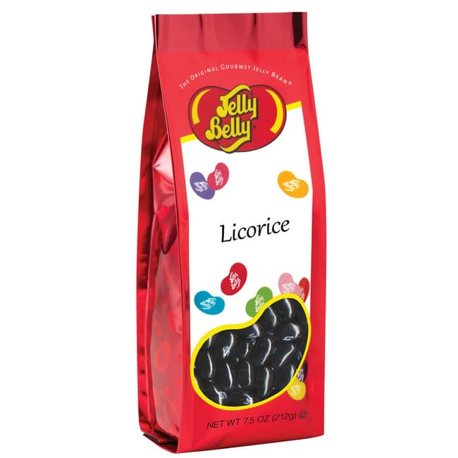 Licorice Jelly Beans 7.5 oz Gift Bag